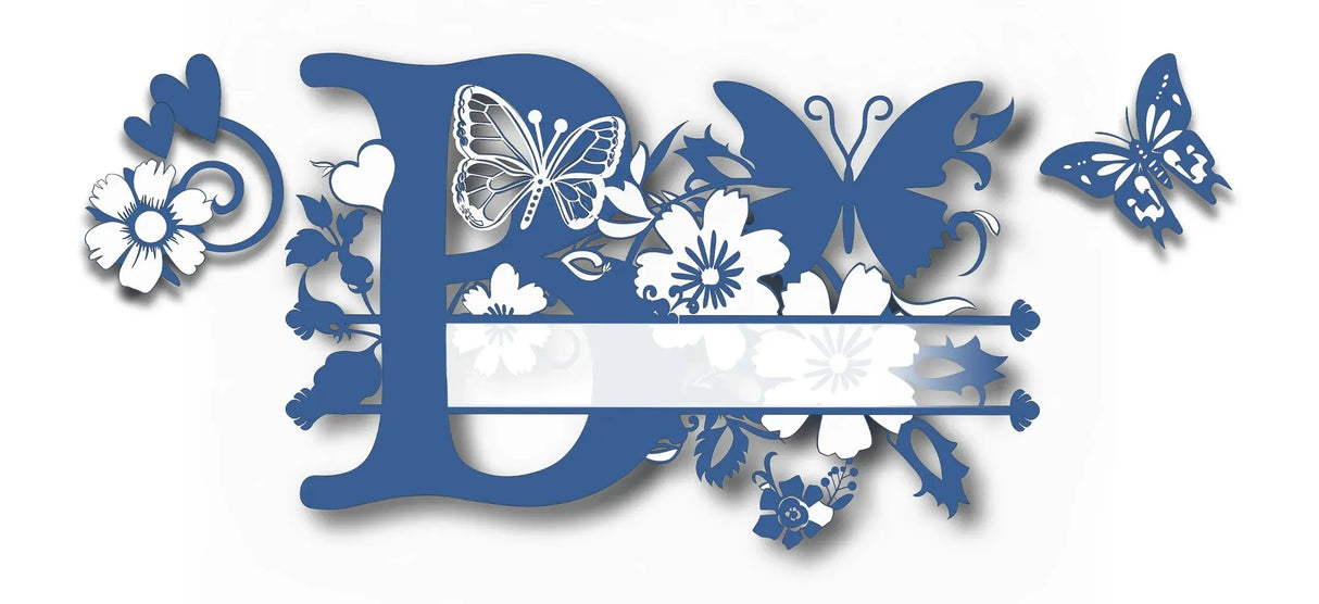 Mug Personnalisé Initiale A–Z – Sublimation Bleue & Prénom au Choix Sublimation Store