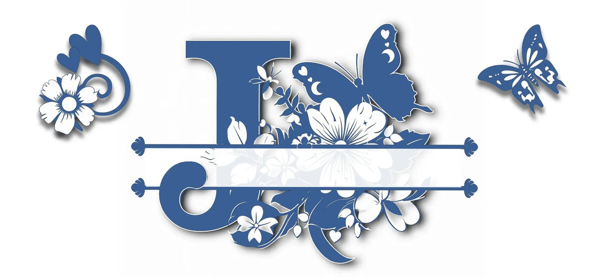 Mug Personnalisé Initiale A–Z – Sublimation Bleue & Prénom au Choix Sublimation Store