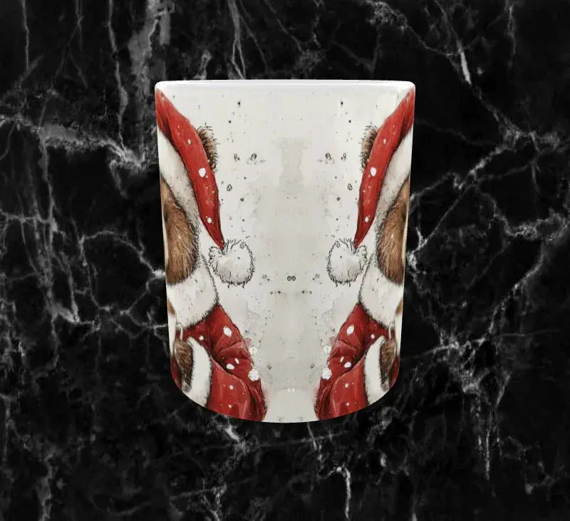 Mug de Noël – Ourson & Chocolat Chaud 🎅🐻☕ Sublimation Store