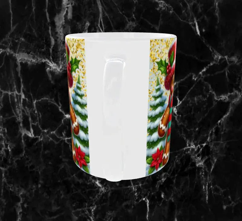 🎅 Mug Pain d’Épice de Noël – Biscuit Gourmand & Tasse Festive en Main Sublimation Store