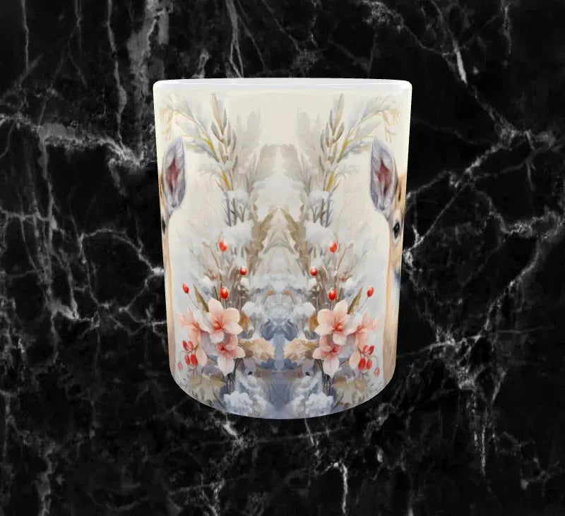 ❄️ Mug “Biche des Bois Enneigés” – Sublimation Sublimation Store