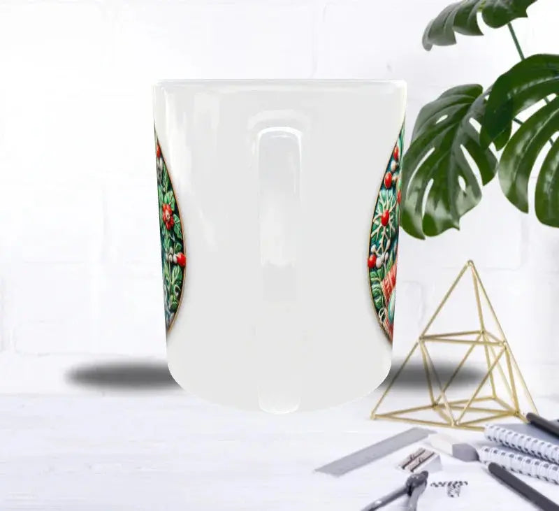 ❄️ Mug Bonhomme de Neige Festif – Écharpe & Bonnet de Noël Sublimation Store
