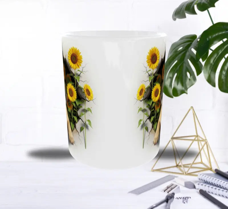 Bouledogue du Mur Fleuri — Mug Soleil & Tendresse Sublimation Store