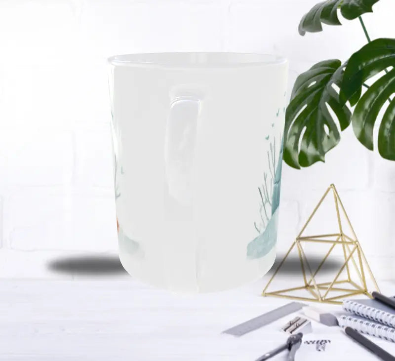 Mug Ourson Blanc & Igloo – Douceur Polaire Sublimation Store