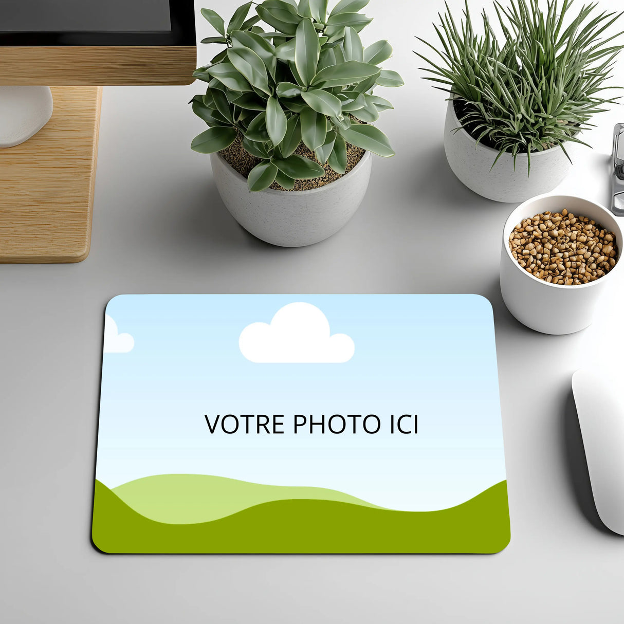 Tapis de Souris Personnalisé Photo – Sublimation 19,5×23,5 cm Sublimation Store