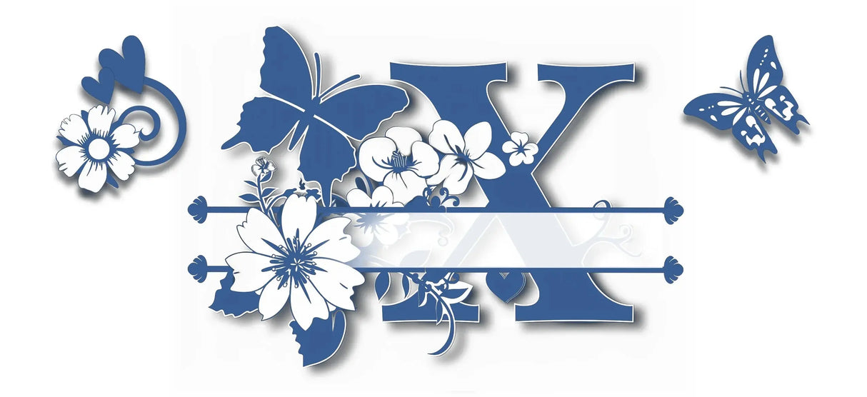 Mug Personnalisé Initiale A–Z – Sublimation Bleue & Prénom au Choix Sublimation Store