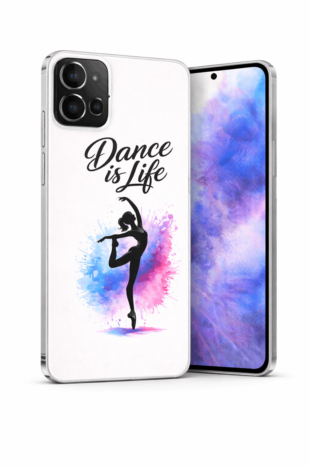 coque telephone dance is life danseuse aquarelle xiaomi