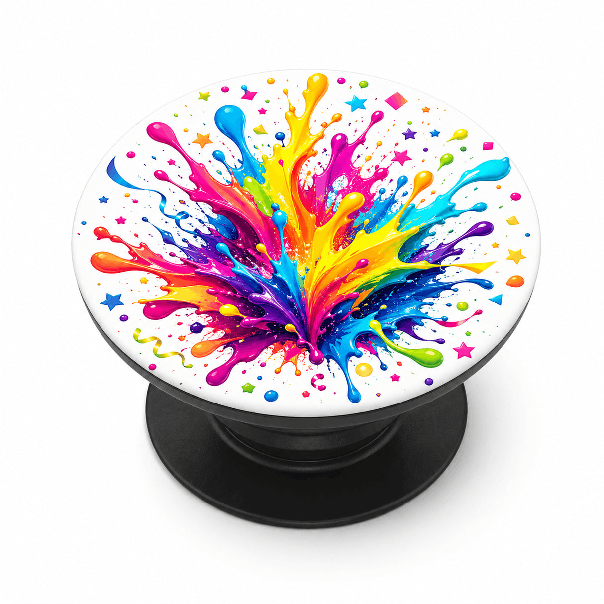 grip coque téléphone explosion de couleurs sublimation haute définition vue produit