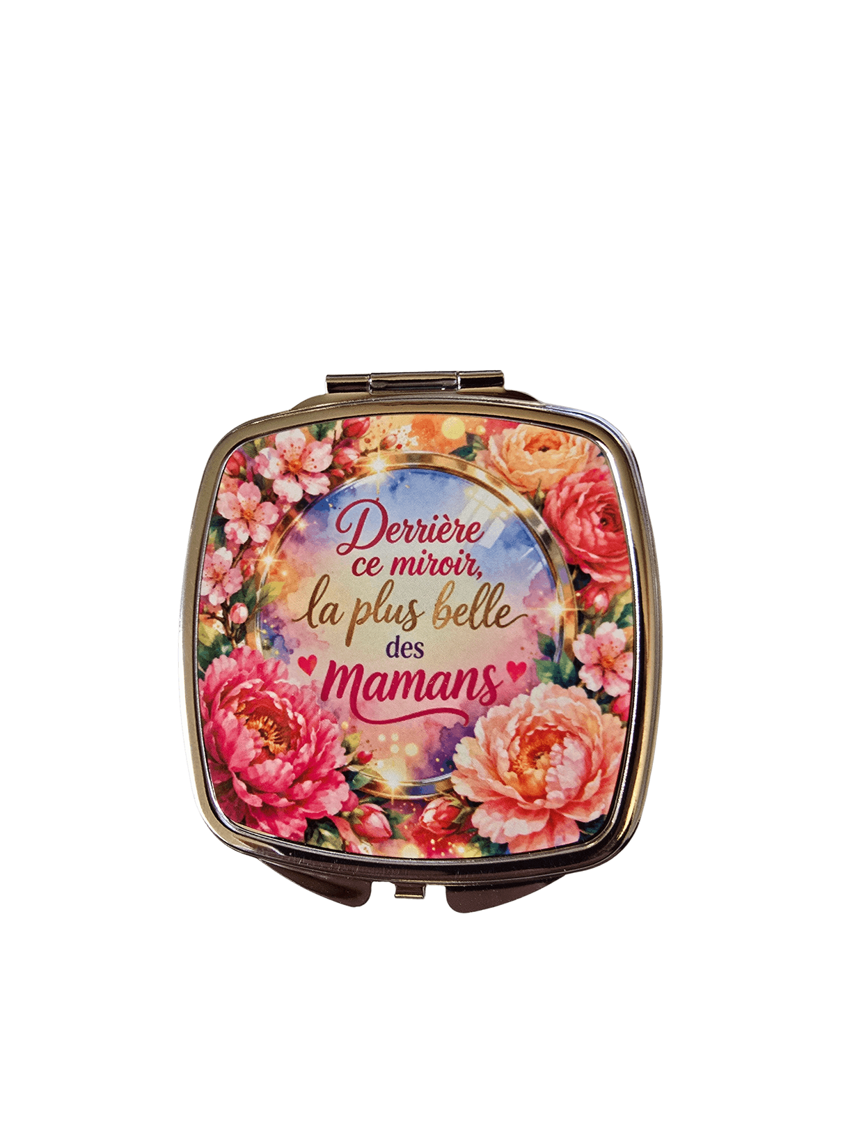 Miroir de poche Maman – Derrière ce miroir la plus belle des mamans Sublimation Store