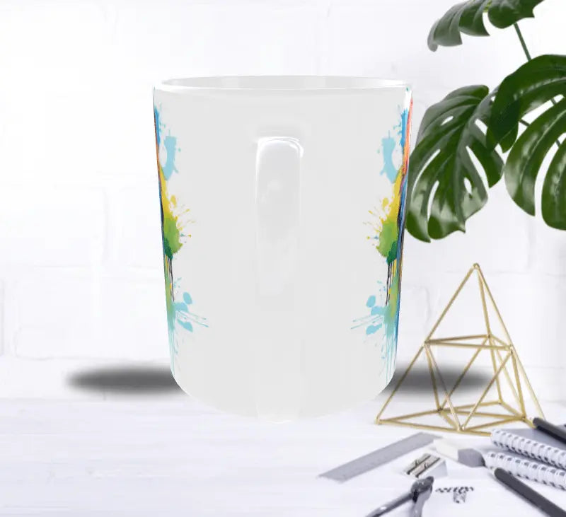 Mug Yorkshire Pop Art – Explosion de Couleurs Vibrantes Sublimation Store