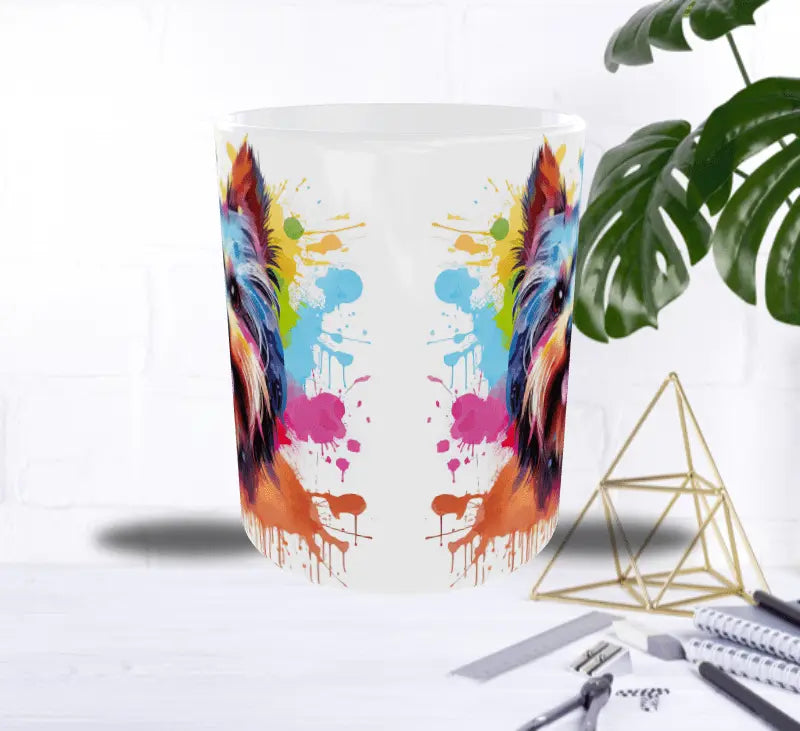 Mug Yorkshire Pop Art – Explosion de Couleurs Vibrantes Sublimation Store