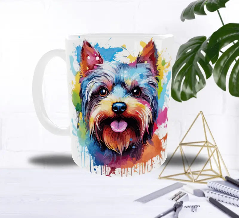 Mug Yorkshire Pop Art – Explosion de Couleurs Vibrantes Sublimation Store
