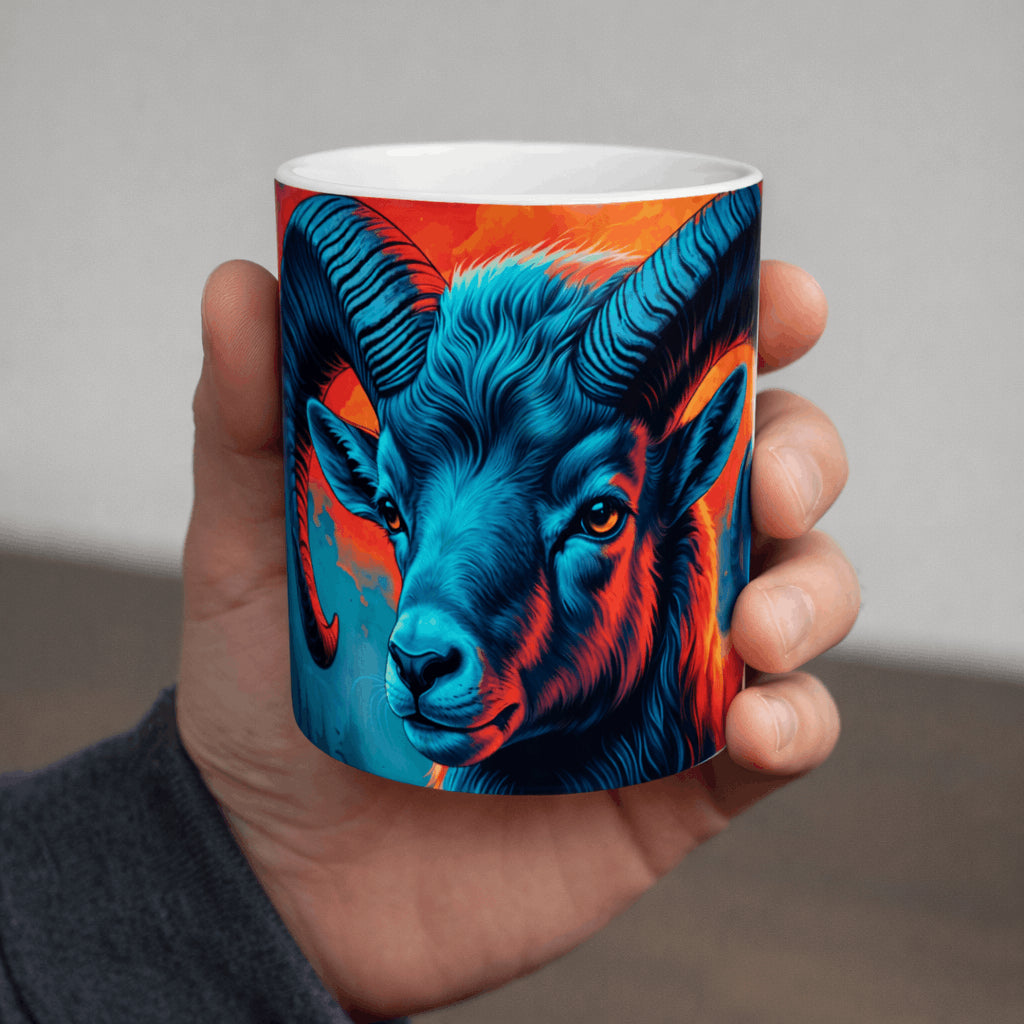 Mug Signe du Zodiaque Bélier 11 oz (325 ml) Sublimation Store