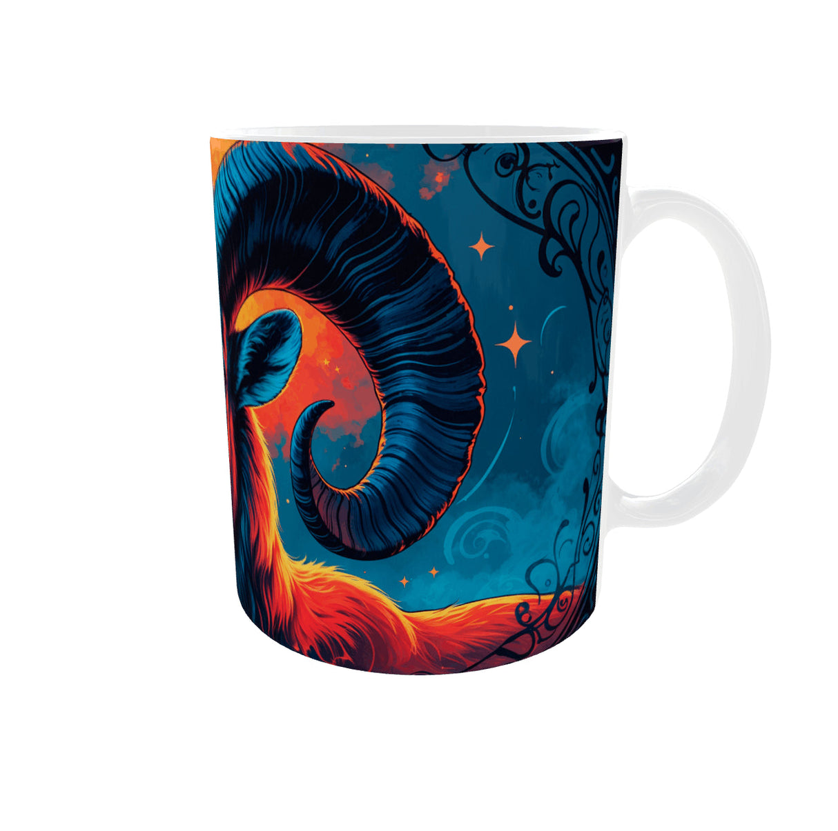 Mug Signe du Zodiaque Bélier 11 oz (325 ml) Sublimation Store