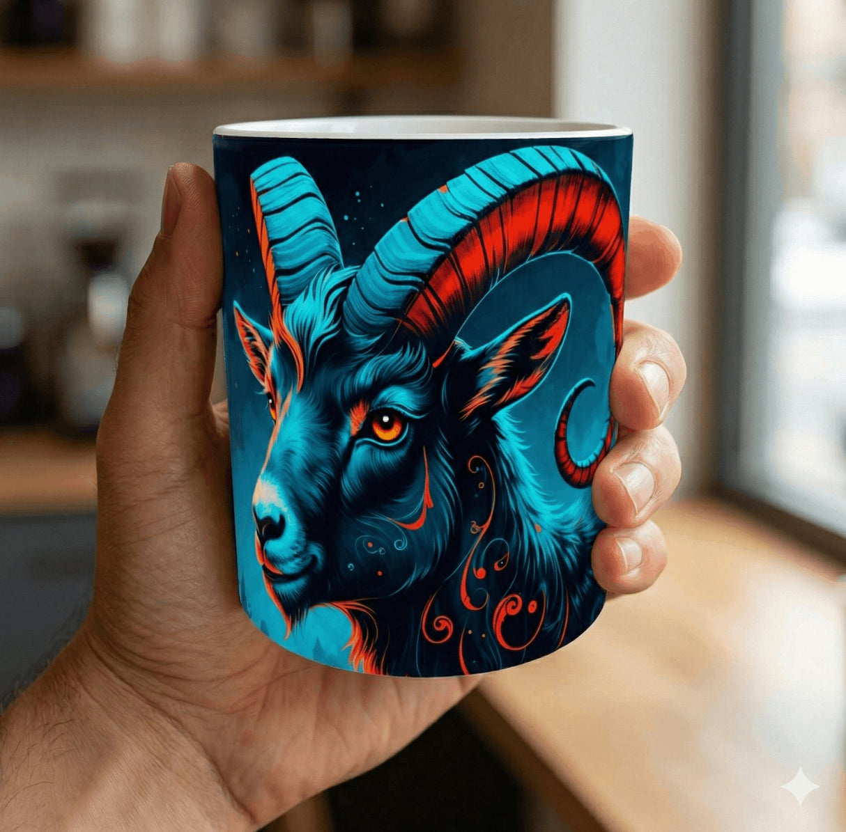 Mug Signe du Zodiaque Capricorne 11 oz (325 ml) Sublimation Store