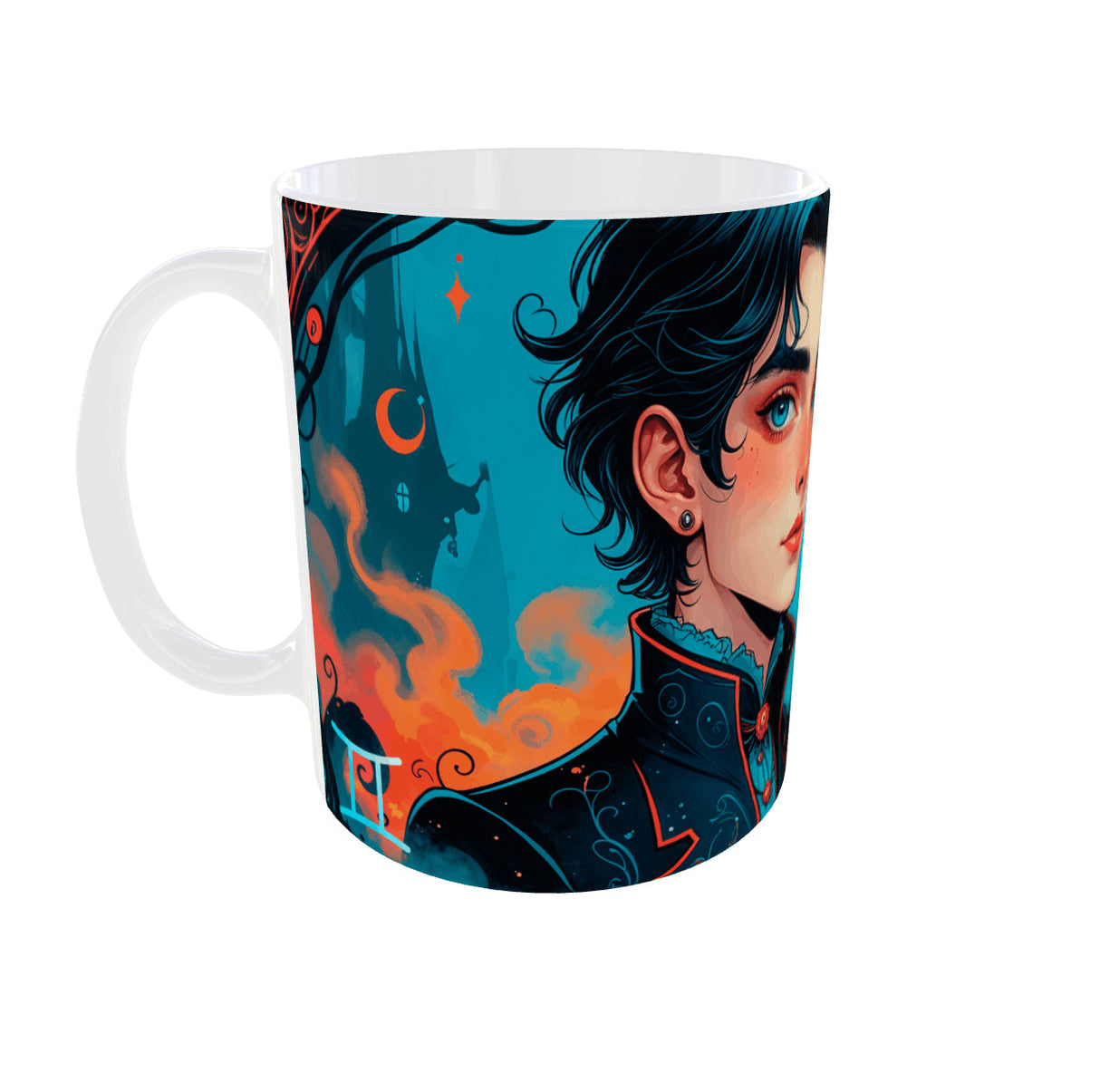Mug astrologie Gémeaux dualité mystique – 11 oz / 325 ml Sublimation Store