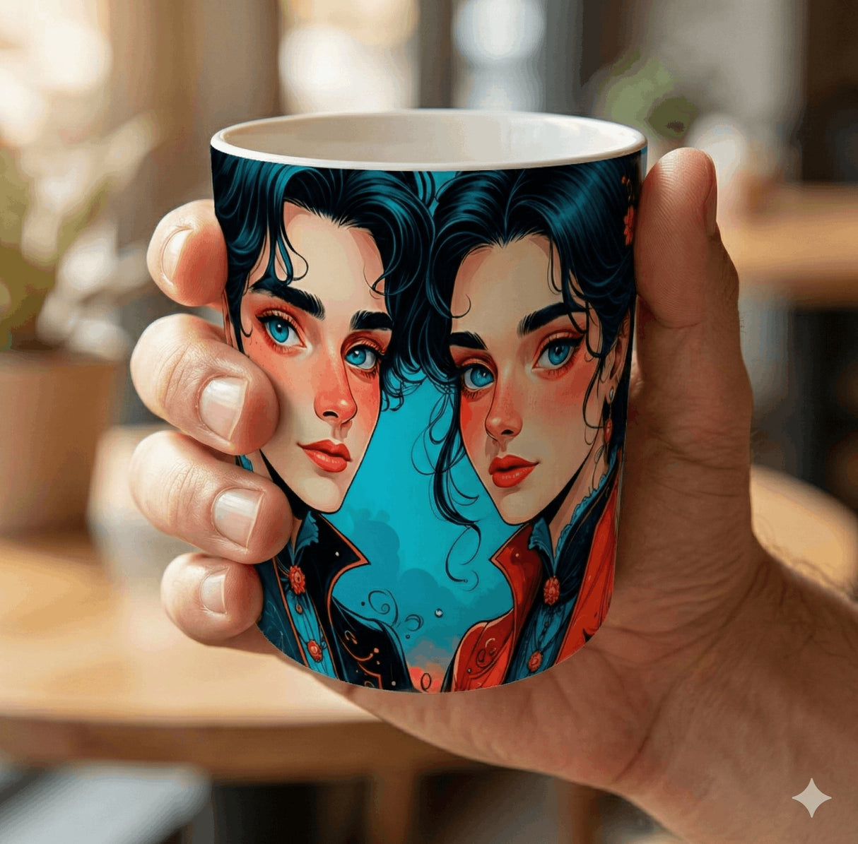 Mug astrologie Gémeaux dualité mystique – 11 oz / 325 ml Sublimation Store
