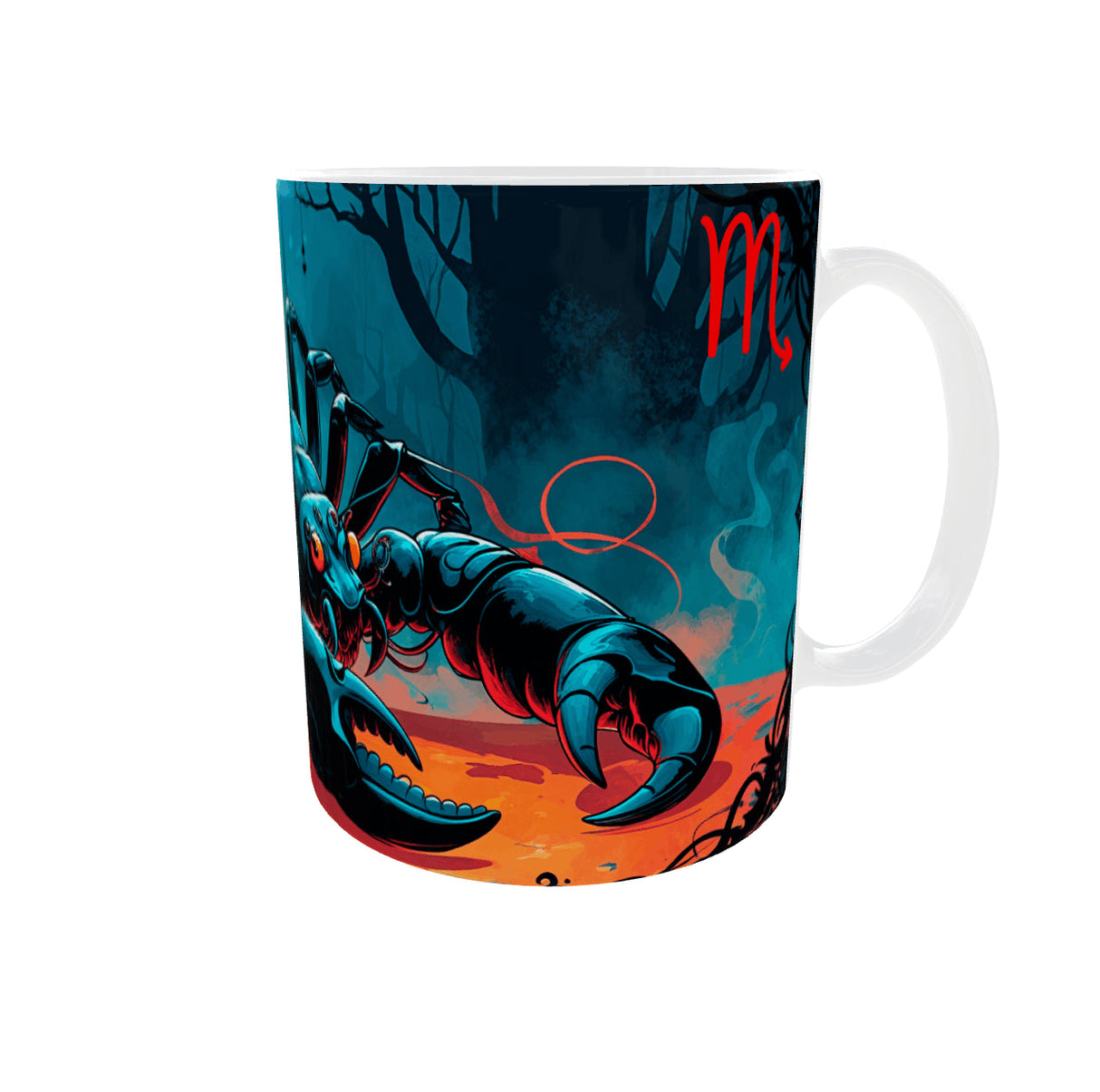 Mug astrologie Scorpion puissance mystique – 11 oz / 325 ml Sublimation Store