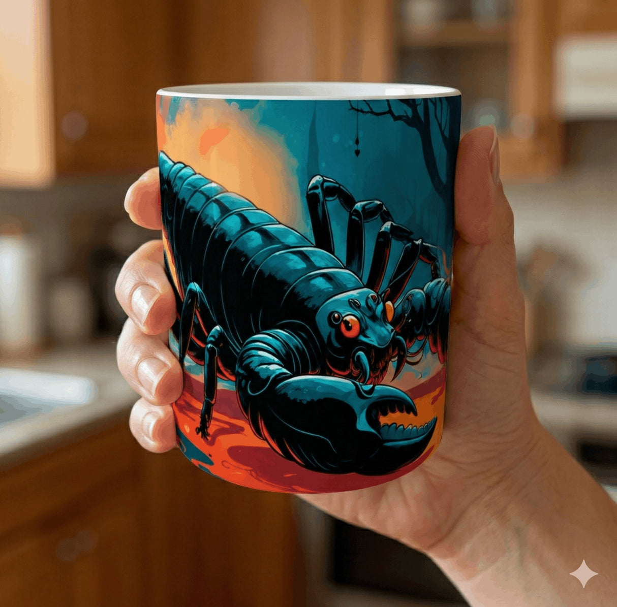 Mug astrologie Scorpion puissance mystique – 11 oz / 325 ml Sublimation Store