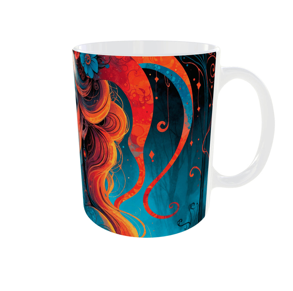 Mug astrologie Vierge élégance céleste – 11 oz / 325 ml Sublimation Store