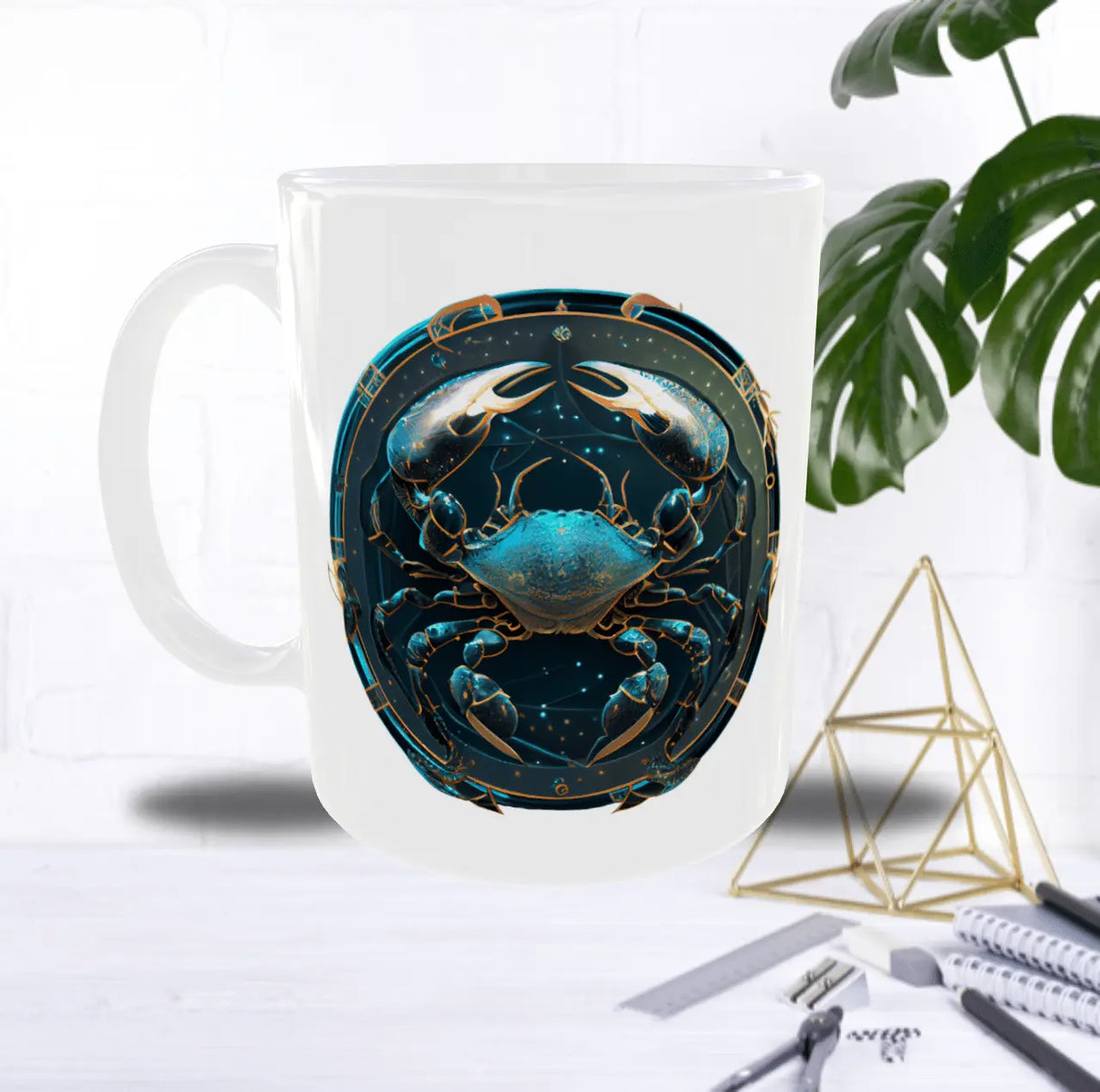 Zodiac 1 – Mug Cancer | Le Gardien des Émotions Sublimation Store