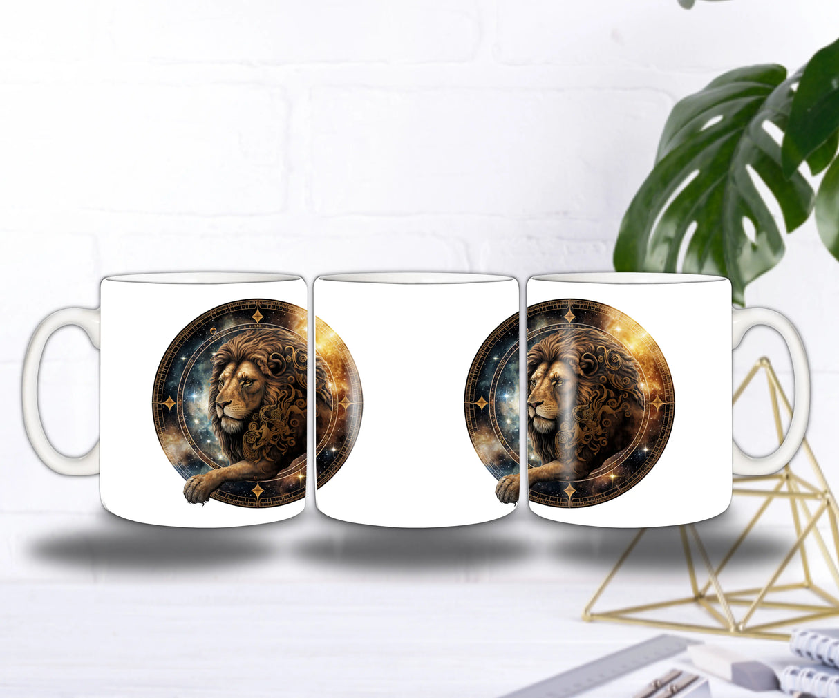 Zodiac 1 – Mug Lion | Le Roi des Étoiles Sublimation Store