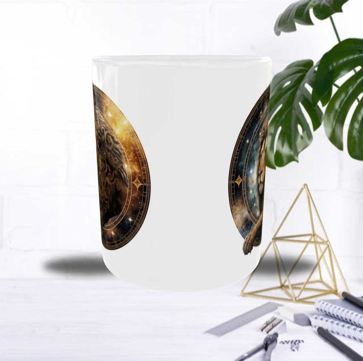Zodiac 1 – Mug Lion | Le Roi des Étoiles Sublimation Store