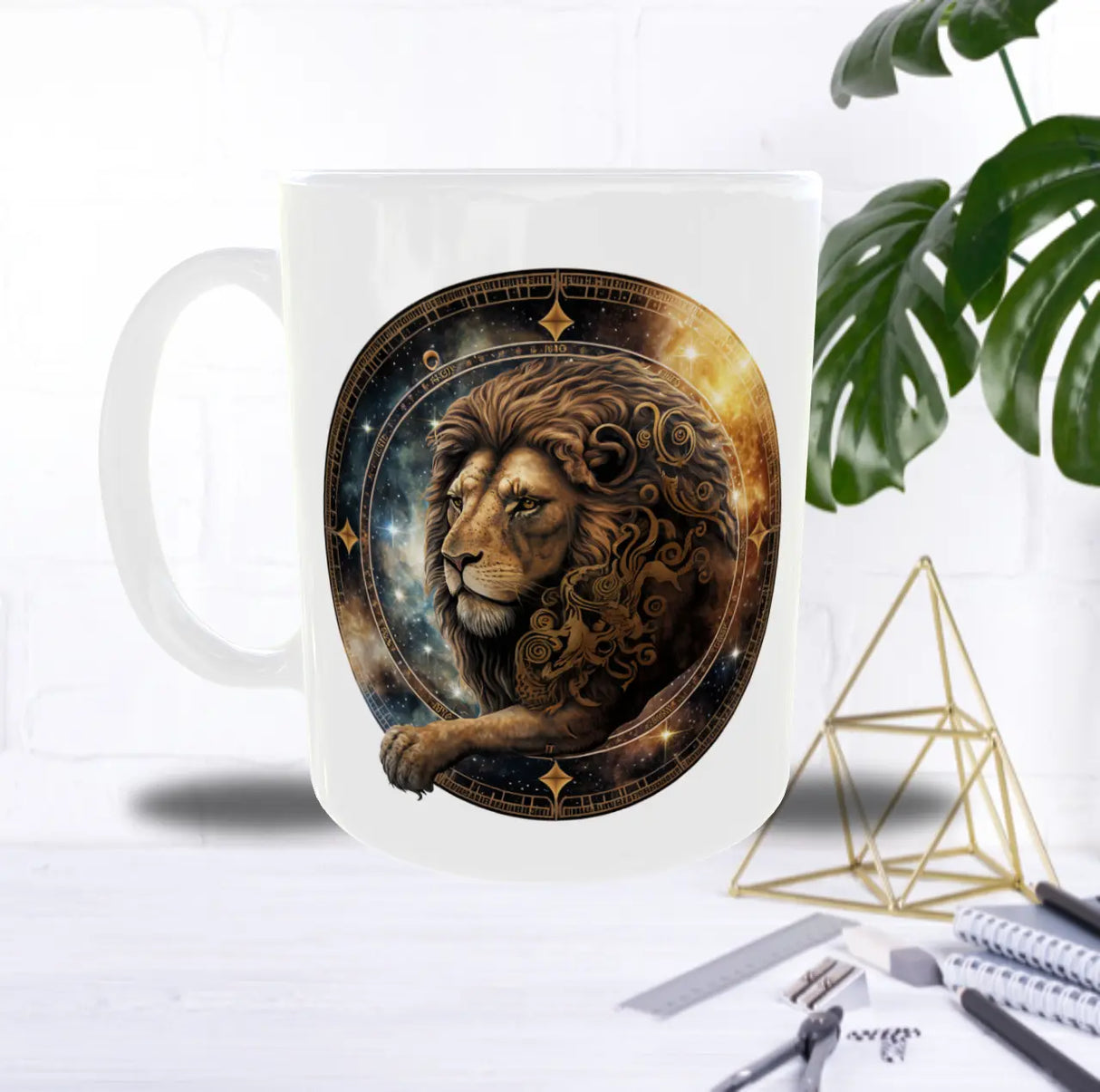 Zodiac 1 – Mug Lion | Le Roi des Étoiles Sublimation Store
