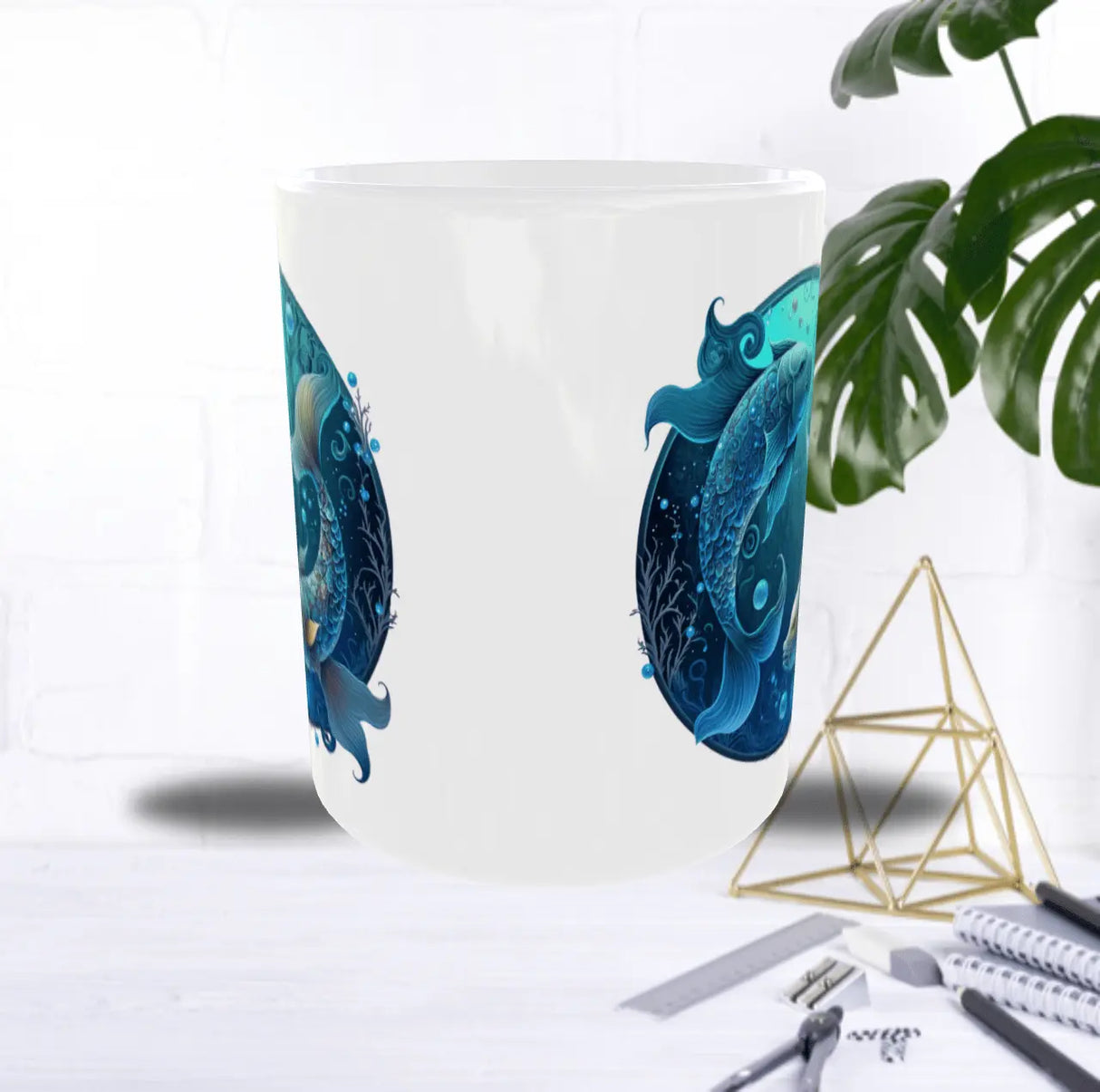 Zodiac 1 – Mug Poissons | Le Rêve des Profondeurs Sublimation Store