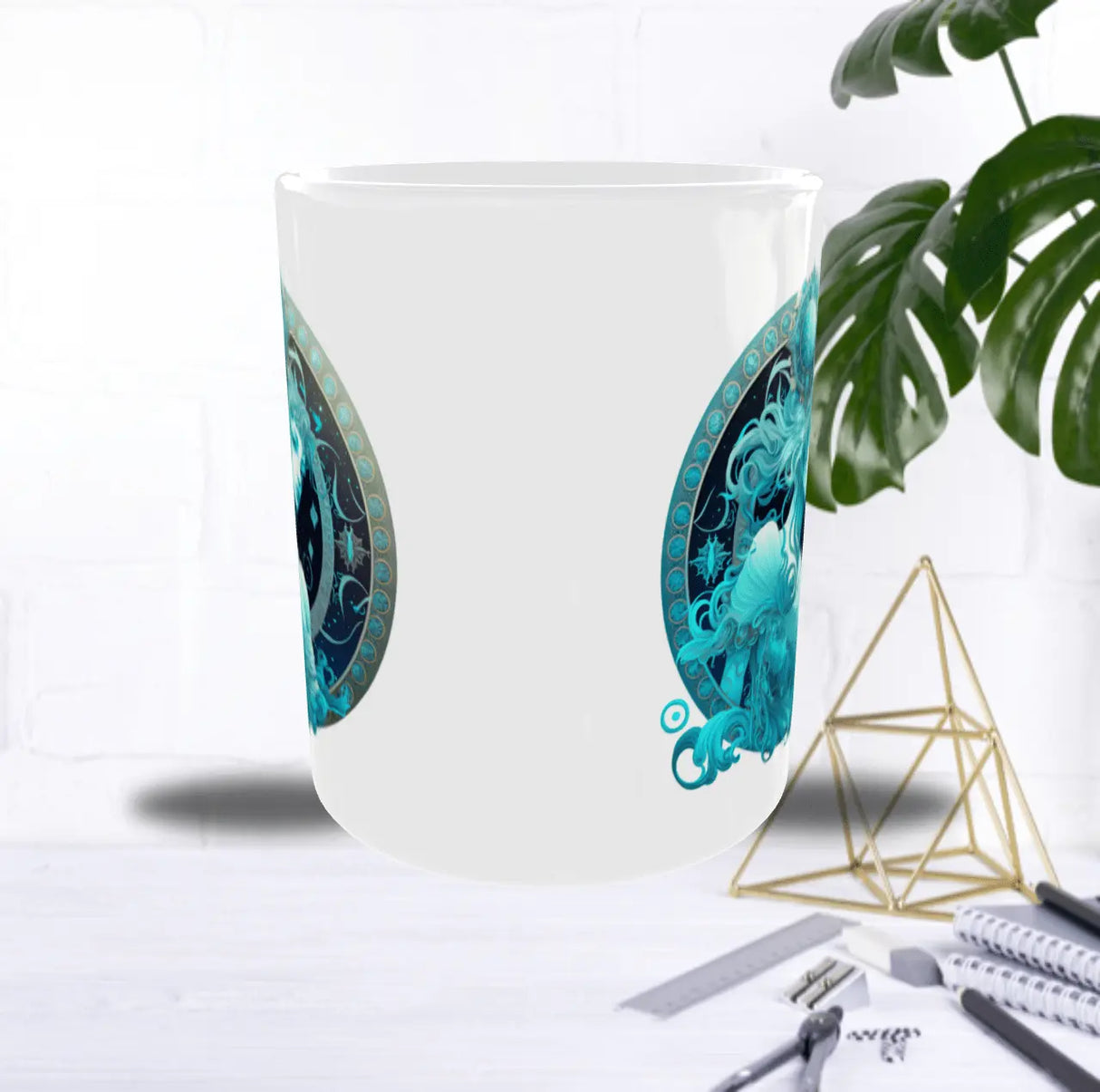 Zodiac 1 – Mug Verseau | L’Esprit Libre des Étoiles Sublimation Store