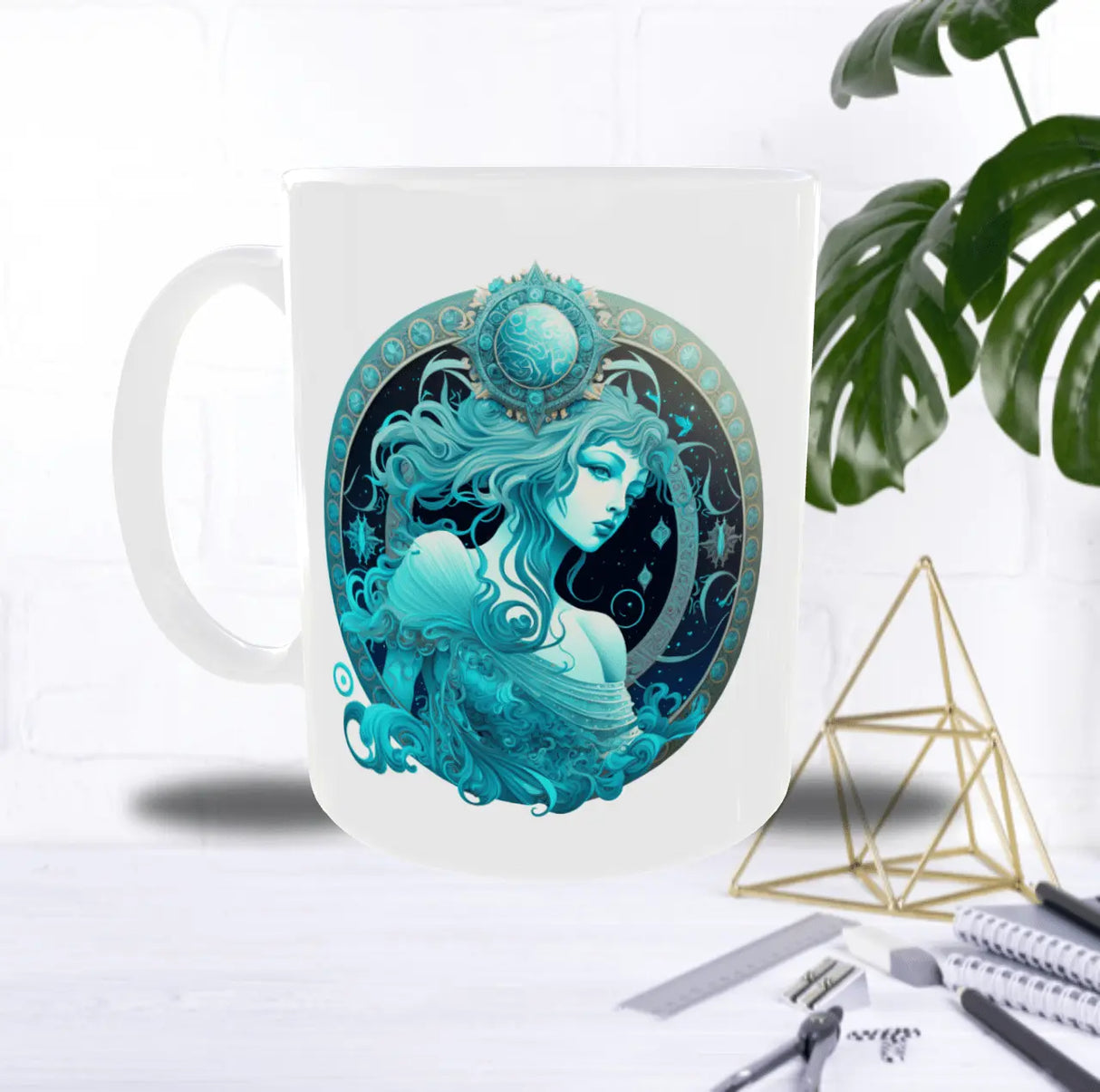 Zodiac 1 – Mug Verseau | L’Esprit Libre des Étoiles Sublimation Store
