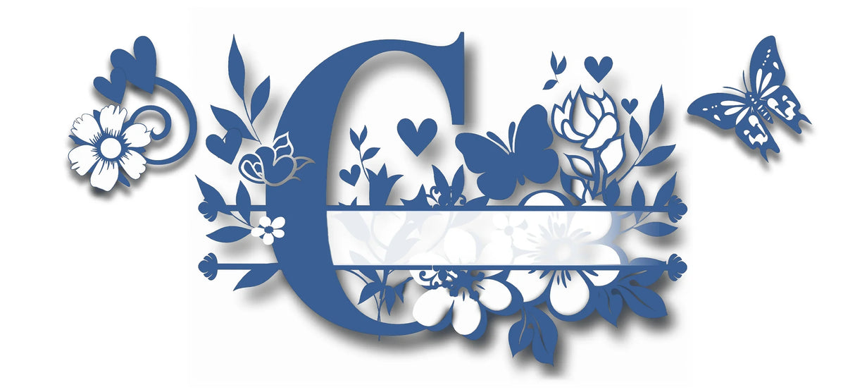 Mug Personnalisé Initiale A–Z – Sublimation Bleue & Prénom au Choix