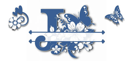 Mug Personnalisé Initiale A–Z – Sublimation Bleue & Prénom au Choix Sublimation Store