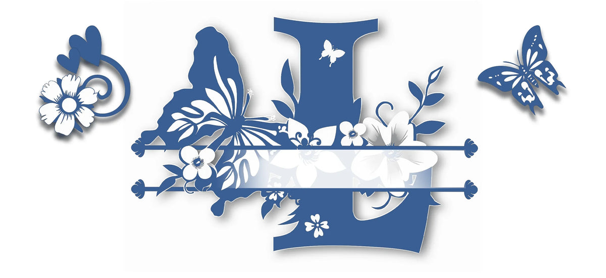 Mug Personnalisé Initiale A–Z – Sublimation Bleue & Prénom au Choix