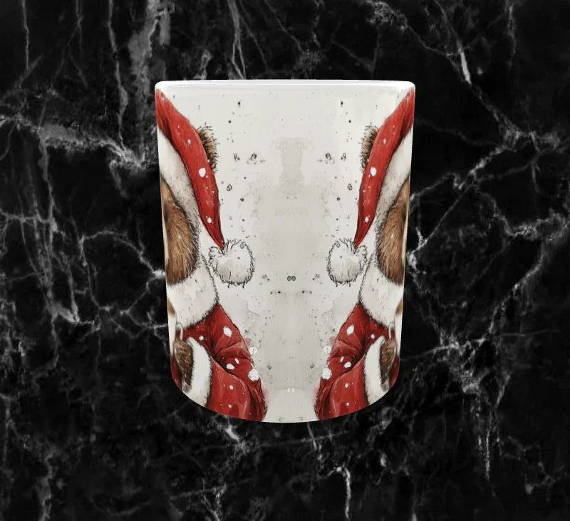 Mug de Noël – Ourson & Chocolat Chaud 🎅🐻☕