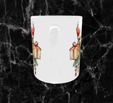 Mug de Noël – Adorables Lutins Porteurs de Cadeaux 🎄