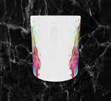 Mug Sublimation – Cocker Anglais Arc-en-Ciel & Sourire Radieux