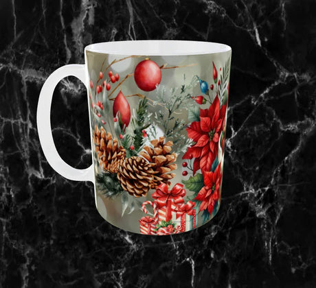 🎄Mug Gnome de Noël – Petit Lutin dans sa Tasse & Décorations Festives 🎁