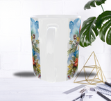 Mug Bonhomme de Neige & Fleurs d’Hiver – Magie Festive