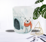 Mug Ourson Blanc & Igloo – Douceur Polaire