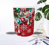 Mug Noël Festif – Décorations Gourmandes & Douceurs Sucrées