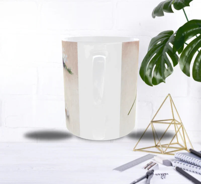 Mug Personnalisé – Moments de Famille (3 Photos + Date)