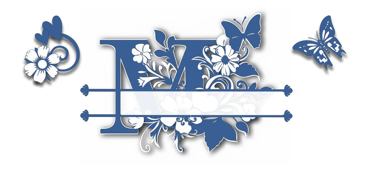 Mug Personnalisé Initiale A–Z – Sublimation Bleue & Prénom au Choix