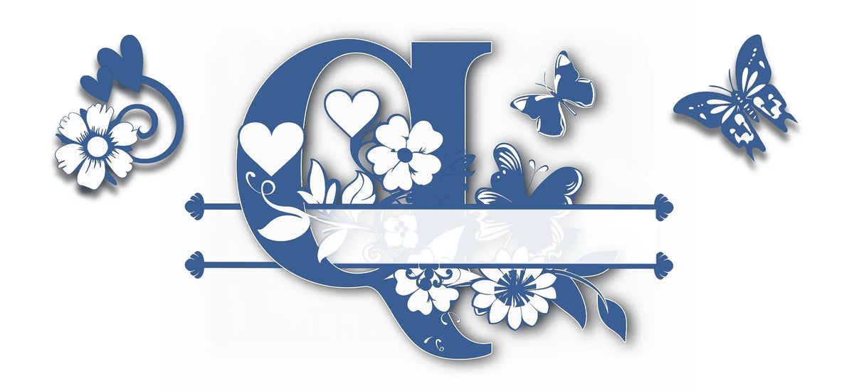 Mug Personnalisé Initiale A–Z – Sublimation Bleue & Prénom au Choix