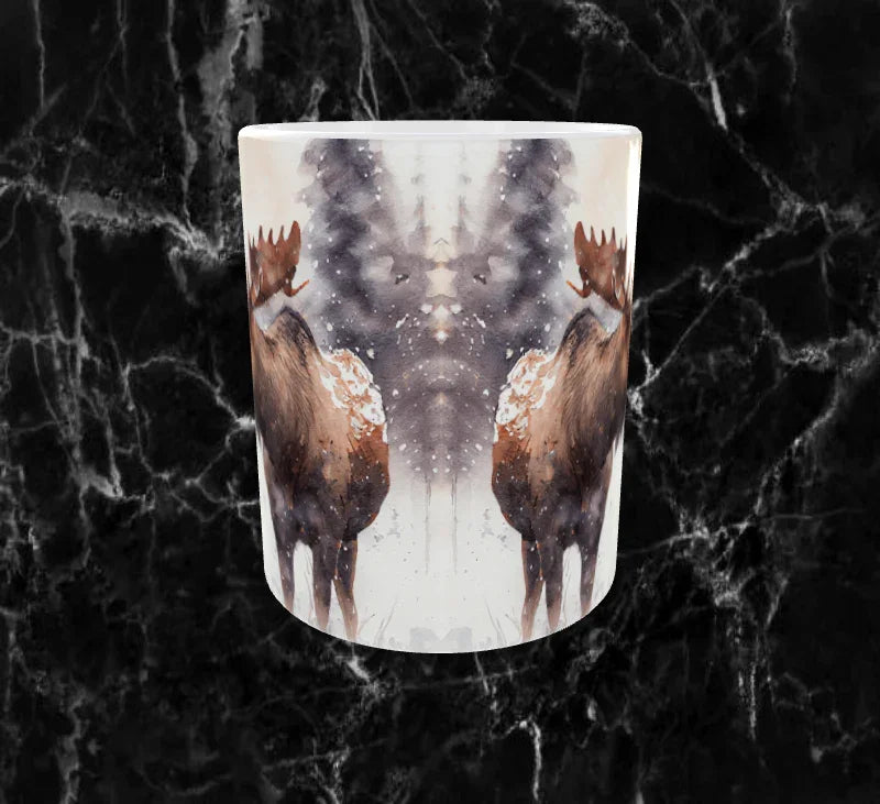 🦌 Mug “Renne Majestueux” – Édition de Noël 🎁