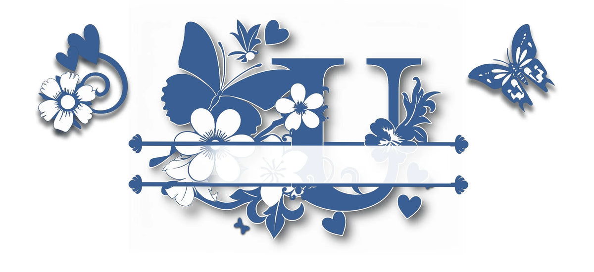 Mug Personnalisé Initiale A–Z – Sublimation Bleue & Prénom au Choix