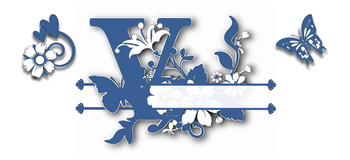 Mug Personnalisé Initiale A–Z – Sublimation Bleue & Prénom au Choix