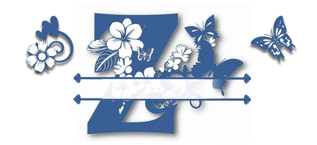 Mug Personnalisé Initiale A–Z – Sublimation Bleue & Prénom au Choix Sublimation Store