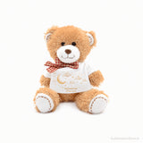Bradou peluche personnalisée fond blanc cadeau bébé