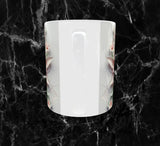 🌸 Mug Sublimation Colibri – Design Rose & Fleurs Raffinées